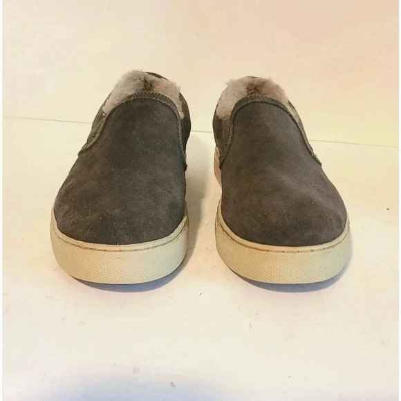 COUGAR Waterproof SUEDE SLIP-ON SHOES -SHEARLING LINED FAWN SZ 8 M - Picture 3 of 11